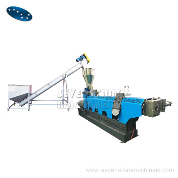 Dose feeding pelletizing machine